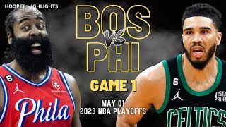 Boston Celtics vs Philadelphia 76ers Full Game 1 Highlights  May 1  2023 NBA Playoffs [upl. by Eel]