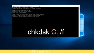 How To Run A Disk Check In Windows 10 Using The Command Prompt [upl. by Moreen]