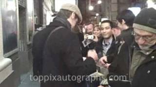 Michael T Weiss  Signing Autographs at Impressionism Stage Door [upl. by Tegan]