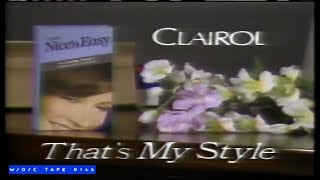 Clairol Nice amp Easy Hair Dye Commercial  1986 [upl. by Aymik]