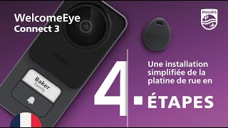 4 étapes simples pour intaller la platine de rue du visiophone Philips Connect 3 [upl. by Flanagan10]