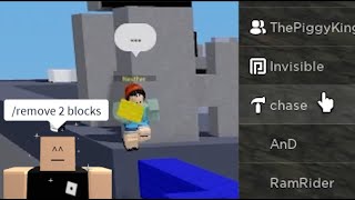 Roblox Bedwars I played with a dev and hes kinda noob [upl. by Lancaster]