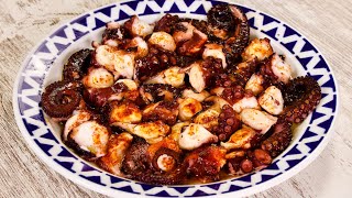 ¡Esto es lo que hago para que el PULPO quede PERFECTO La receta más famosa de mi tierra [upl. by Flor216]