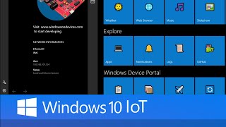 Probando Windows 10 IoT Core [upl. by Haldas]