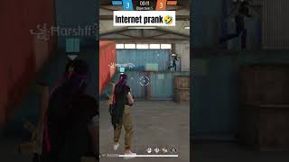 free fire net prank please likes and subscribe to my channel 🥺🥺😭🥺🥺🥺 [upl. by Thaxter]