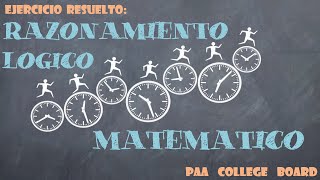 PAA 29  Razonamiento Logico Matematico Ejercicios Resueltos [upl. by Knah]