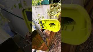 Fix Your Loose Wood Fence Panel And Gate Post In 2 Easy Steps fencerepair fence repair [upl. by Worrad]