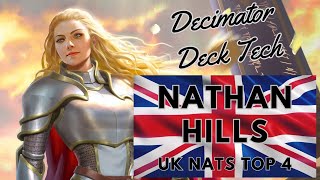 Decimator Dori Deck Tech With Nathan Hills UK Nats Top 4 [upl. by Nawotna186]