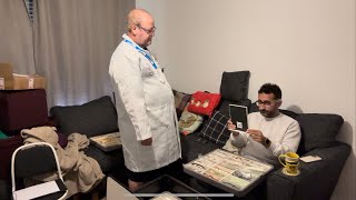 ASMR domiciliary dispense to a real person featuring Dr Seymour Clearly and SRP [upl. by Monica63]