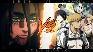 EREN VS ALIANZA MUNDIAL  Shingeki no Kyojin Final  2023  AdloMusic [upl. by Alyakcm]