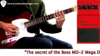 Boss MD2 Mega Distortion [upl. by Llertnad]