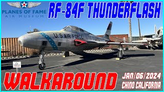 RF84F THUNDERFLASH WALKAROUND [upl. by Batha434]