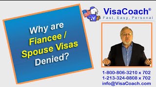 Denied Fiancee or Denied Spouse Visa Why Gen79 [upl. by Yetti]