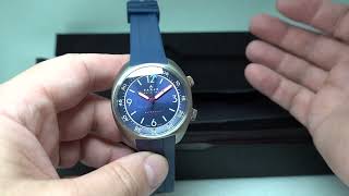 2020 Farer Hecla Titanium Super Compressor mens watch with box and papers [upl. by Laicram]