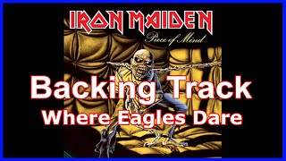 Iron Maiden Where Eagles Dare backingtrack ironmaiden [upl. by Anerahs]