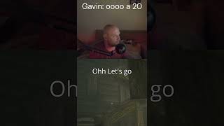 The D20 didnt work shorts dndmemes [upl. by Enymzaj]