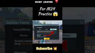 Secret location 👉😱For M24 pro practice bgmipubgshortsviral [upl. by Atwood526]