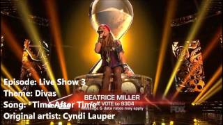 🎤 Beatrice Miller  All X Factor Performances [upl. by Buskirk]