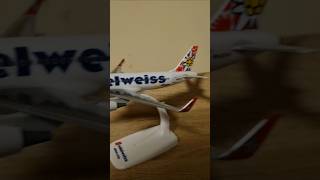 Unboxing a herpa snap fit edelweiss help alliance livery a320 herpawings aviation modelaircraft [upl. by Ibrek4]