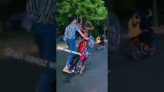 Shahnawaz 46  One Wheeling Stunts Pakistan [upl. by Howenstein996]