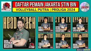 Daftar Pemain Jakarta Stin Bin Proliga 2024Rivan Pemain Jakarta Stin BinJadwal Proliga 2024 [upl. by Annie]