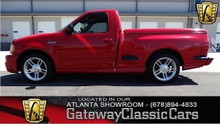 1999 Ford Lightning SVT  Gateway Classic Cars of Atlanta 22 [upl. by Ahsinar]