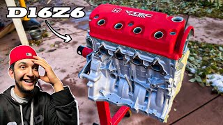 I RESTORED MY HONDA CIVIC RACE CAR ENGINE [upl. by Hiram831]