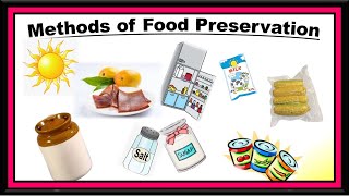 Methods of Food Preservation [upl. by Neirda528]