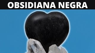 OBSIDIANA NEGRA SIGNIFICADO BENEFICIOS Y PROPIEDADES 🖤 [upl. by Atiuqrahc871]