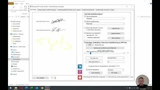 Fabreasy demo  handtekeningsets  toevoegen van visuele handtekening aan PDF [upl. by Linis686]