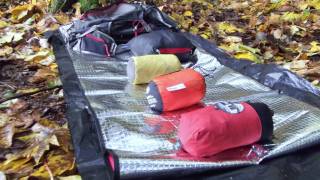 Backpacking Dayhike Emergency Overnight Gear [upl. by Esila]