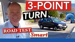 StepByStep Instructions To Pass 3 Point Turn  K Turn  Y Turn [upl. by Nuaj]