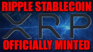 RIPPLE XRP get ready for this RIPPLE NEW STABLECOIN MINTED ON ETHEREUM [upl. by Munster852]