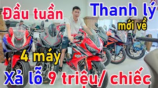 THANH LÝ MOTOR MỚI VỀ KAWSAKI Z1000 Z300 Z650 NINJA400 HONDA CB650R CBR650 R15V3 REBEL 300 mt03 sốc [upl. by Lienad725]