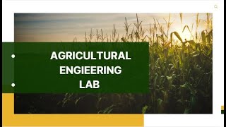 Introduction of Agricultural Engineering Lab IIAST Integral University Lucknow viralvideo [upl. by Arahsit244]