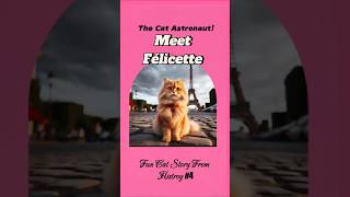 Meet Félicette The First Cat Astronautquot cat 고양이felinehistory [upl. by Ahtnamys524]