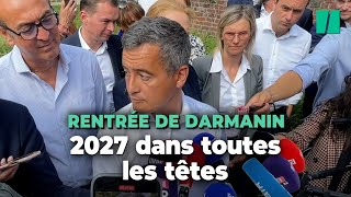 À la rentrée politique de Darmanin à Tourcoing ne leur parlez pas de 2027 [upl. by Ahseenyt]