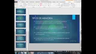 Video de como hacer una presentacion en Word amp Power Point [upl. by Eatnuhs]