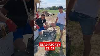 GLADIATORZY CZ 27 bricklayer funnyvideo śmieszne praca funnyshorts humor funny trending [upl. by Esilahs188]