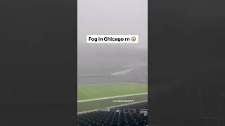 Potential Christmas fog bowl in the Windy City shorts [upl. by Gerrard526]