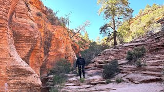 Keyhole Canyon Zion National Park [upl. by Eentihw]