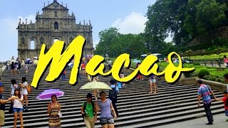 MACAU TRAVEL GUIDE  Things To Do In Macao On A Day Trip from Hong Kong [upl. by Hazlip1]