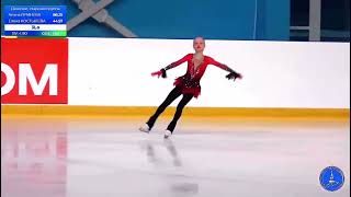 Elena Kostyleva  FS Russian Novice Championships 2023 [upl. by Ally708]