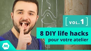 Astuces bricolage  8 DIY hacks pour votre atelier tuto bricolage  ManoMano [upl. by Laehcym334]