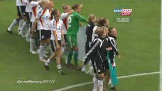 Deutschland  Südkorea 51 U20 Frauen FussballWM 2010 [upl. by Nelrac]