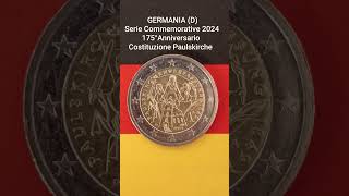 Il 175°annivdella Costituzione di Francoforte a completare la quotSerie Commemorativaquot della Germania [upl. by Dnalevets564]