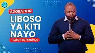 Pasteur Moise Mbiye  Adoration Liboso ya kiti nayo   Traduit en Français [upl. by Eralcyram731]