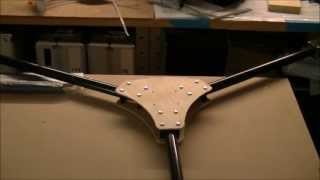 Hexacopter Prototype  DroneworX Y6  the build part 1 [upl. by Asaert]