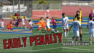 Huge Goalkeeper Saves  Chula Vista FC vs Barca Academy MLS NEXT [upl. by Had905]