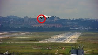 Avião Airbus A319 PERDE a RODA na decolagem e desvia em emergência para o Aeroporto de Guarulhos [upl. by Yemirej]